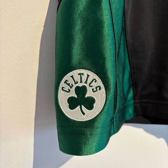 2007 NBA Boston Celtics Adidas Practice Shorts Black Small Vintage - Picture 7 of 11